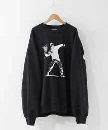 BRANDALISED（ブランダライズド）の「バンクシーオーバーサイズトレーナー（スウェット）」