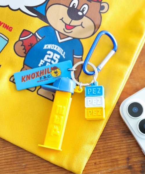 niko and...(ニコアンド)の「【BILLY(ビリー)】PEZ(ペッツ)キーホルダー(キーホルダー・レディース・レッド/イエロー・0)」の2枚目の写真