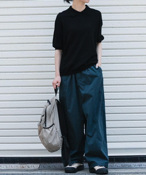 EKAL(エカル)の「MoLightテーパードパンツ(その他パンツ・レディース・グリーン/ブラック・ONE)」の17枚目の写真