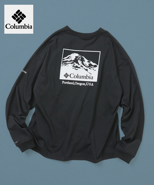Columbia(コロンビア)の「限定展開 Columbia×FREAK'S STORE 別注 インペリアルパーク バックプリント ロングスリーブTシャツ(Tシャツ/カットソー・メンズ・ブルー系その他/ライトグレー/オフホワイト/その他/ネイビー/ベージュ系その他/グレー/チャコールグレー/ダークグレー/ブラック/ホワイト/ベージュ・SMALL/MEDIUM/LARGE/X-LARGE)」の14枚目の写真