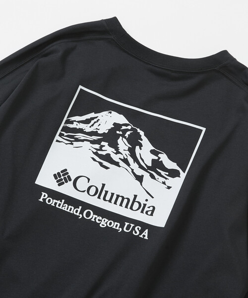 Columbia(コロンビア)の「限定展開 Columbia×FREAK'S STORE 別注 インペリアルパーク バックプリント ロングスリーブTシャツ(Tシャツ/カットソー・メンズ・ブルー系その他/ライトグレー/オフホワイト/その他/ネイビー/ベージュ系その他/グレー/チャコールグレー/ダークグレー/ブラック/ホワイト/ベージュ・SMALL/MEDIUM/LARGE/X-LARGE)」の16枚目の写真