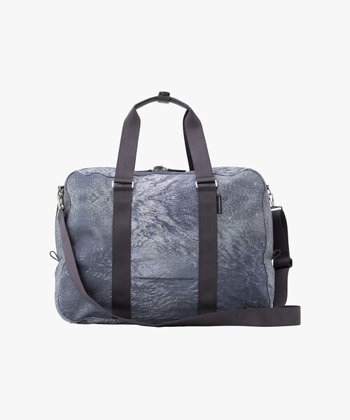 agnes b.（アニエスベー）の「フォトプリント ナイロン 2way ラージ ボストンバッグ "My bag" RAT01R-01（ボストンバッグ・レディース・グリーン・FREE）」の13枚目の写真