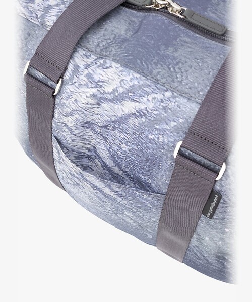 agnes b.（アニエスベー）の「フォトプリント ナイロン 2way ラージ ボストンバッグ "My bag" RAT01R-01（ボストンバッグ・レディース・グリーン・FREE）」の8枚目の写真