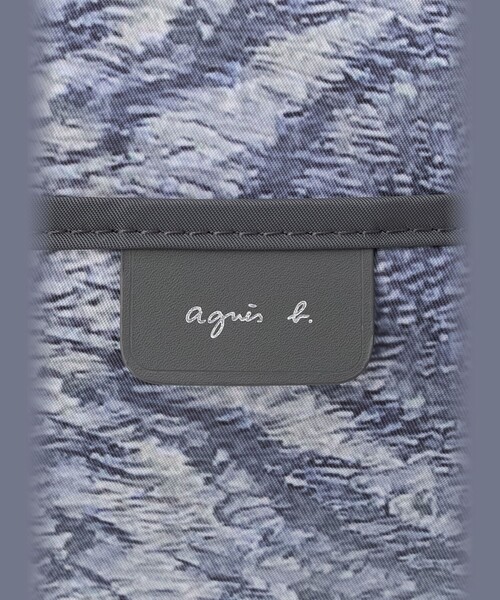 agnes b.（アニエスベー）の「フォトプリント ナイロン 2way ラージ ボストンバッグ "My bag" RAT01R-01（ボストンバッグ・レディース・グリーン・FREE）」の5枚目の写真