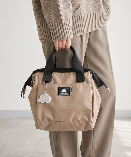 SCANDINAVIAN FOREST(スカンジナビアン・フォレスト)の「SCANDINAVIAN FOREST 撥水がま口ショルダーBAG(ショルダーバッグ・メンズ・チャコール/ブラック/ベージュ/カーキ・FREE)」の3枚目の写真
