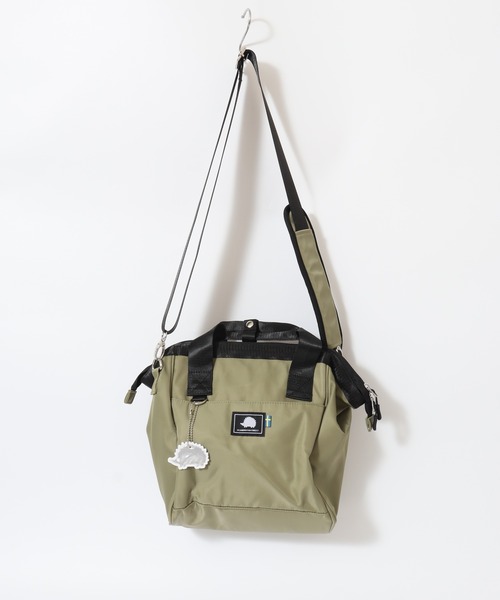 SCANDINAVIAN FOREST(スカンジナビアン・フォレスト)の「SCANDINAVIAN FOREST 撥水がま口ショルダーBAG(ショルダーバッグ・メンズ・チャコール/ブラック/ベージュ/カーキ・FREE)」の4枚目の写真