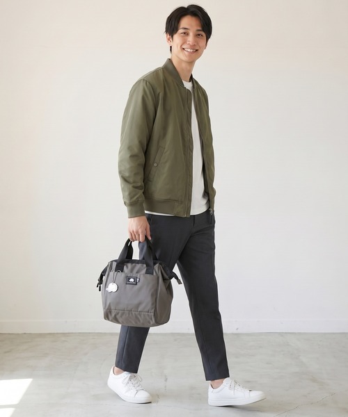 SCANDINAVIAN FOREST(スカンジナビアン・フォレスト)の「SCANDINAVIAN FOREST 撥水がま口ショルダーBAG(ショルダーバッグ・メンズ・チャコール/ブラック/ベージュ/カーキ・FREE)」の14枚目の写真