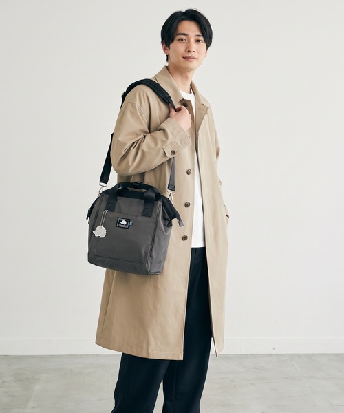SCANDINAVIAN FOREST(スカンジナビアン・フォレスト)の「SCANDINAVIAN FOREST 撥水がま口ショルダーBAG(ショルダーバッグ・メンズ・チャコール/ブラック/ベージュ/カーキ・FREE)」の17枚目の写真