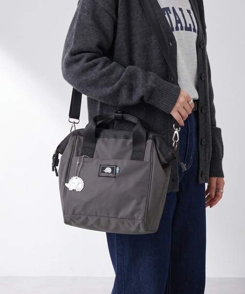 SCANDINAVIAN FOREST(スカンジナビアン・フォレスト)の「SCANDINAVIAN FOREST 撥水がま口ショルダーBAG(ショルダーバッグ・メンズ・チャコール/ブラック/ベージュ/カーキ・FREE)」の22枚目の写真