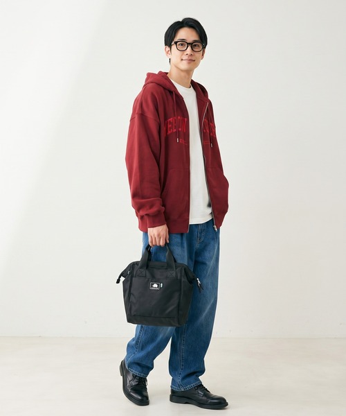 SCANDINAVIAN FOREST(スカンジナビアン・フォレスト)の「SCANDINAVIAN FOREST 撥水がま口ショルダーBAG(ショルダーバッグ・メンズ・チャコール/ブラック/ベージュ/カーキ・FREE)」の6枚目の写真