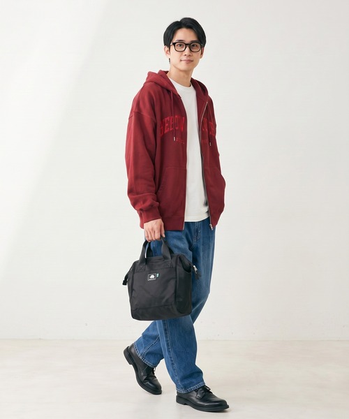 SCANDINAVIAN FOREST(スカンジナビアン・フォレスト)の「SCANDINAVIAN FOREST 撥水がま口ショルダーBAG(ショルダーバッグ・メンズ・チャコール/ブラック/ベージュ/カーキ・FREE)」の7枚目の写真