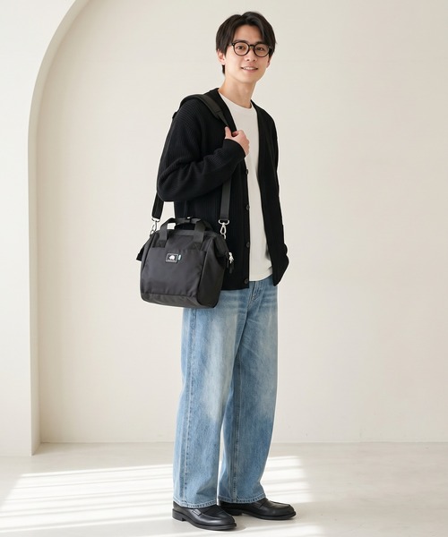 SCANDINAVIAN FOREST(スカンジナビアン・フォレスト)の「SCANDINAVIAN FOREST 撥水がま口ショルダーBAG(ショルダーバッグ・メンズ・チャコール/ブラック/ベージュ/カーキ・FREE)」の8枚目の写真