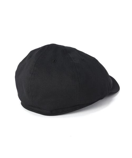 CPH（シーピーエイチ）の「CPH/シーピーエイチ/441TC TWILL HUNTING / BLACK（ハンチング/ベレー帽・メンズ・ブラック・F）」の4枚目の写真