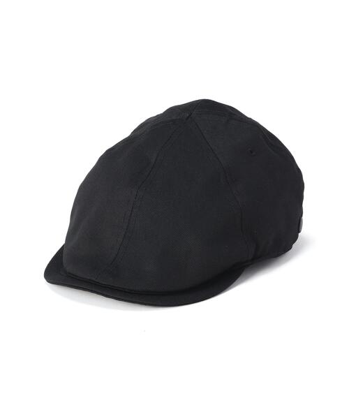 CPH（シーピーエイチ）の「CPH/シーピーエイチ/441TC TWILL HUNTING / BLACK（ハンチング/ベレー帽・メンズ・ブラック・F）」の10枚目の写真