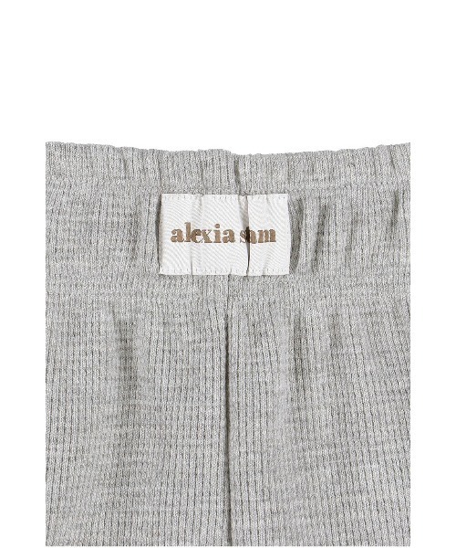 ALEXIA STAM(アリシアスタン)の「Waffle Shorts /ワッフルショートパンツ(その他パンツ・レディース・ホワイト/チャコールグレー/グレー・M/S)」の8枚目の写真