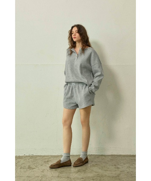 ALEXIA STAM(アリシアスタン)の「Waffle Shorts /ワッフルショートパンツ(その他パンツ・レディース・ホワイト/チャコールグレー/グレー・M/S)」の22枚目の写真