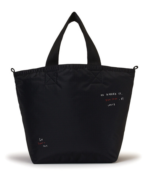 LeSportsac(レスポートサック)の「IN MIND SMALL TOTE ミッドナイトスクリプト(トートバッグ・レディース・ブラック・FREE)」の6枚目の写真
