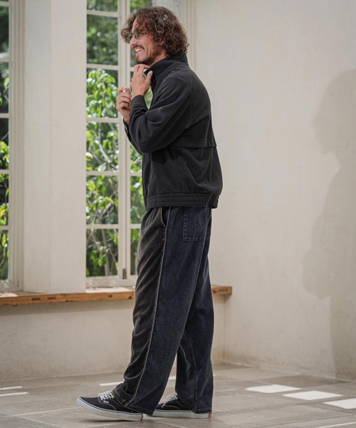 CAMBIO（カンビオ）の「mp15391-Cut Velour Corduroy Easy Pants イージーパンツ(PF-262-013)（その他パンツ・メンズ・グレー/ブラック・L/M）」の15枚目の写真