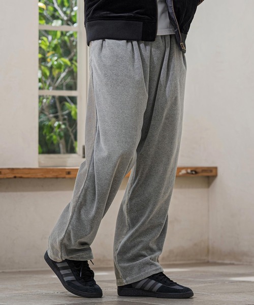 CAMBIO（カンビオ）の「mp15391-Cut Velour Corduroy Easy Pants イージーパンツ(PF-262-013)（その他パンツ・メンズ・グレー/ブラック・L/M）」の16枚目の写真