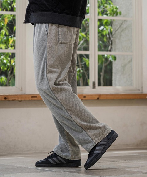 CAMBIO（カンビオ）の「mp15391-Cut Velour Corduroy Easy Pants イージーパンツ(PF-262-013)（その他パンツ・メンズ・グレー/ブラック・L/M）」の17枚目の写真