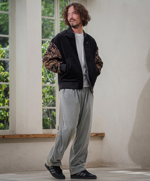 CAMBIO（カンビオ）の「mp15391-Cut Velour Corduroy Easy Pants イージーパンツ(PF-262-013)（その他パンツ・メンズ・グレー/ブラック・L/M）」の20枚目の写真