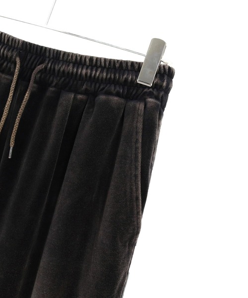 CAMBIO（カンビオ）の「mp15391-Cut Velour Corduroy Easy Pants イージーパンツ(PF-262-013)（その他パンツ・メンズ・グレー/ブラック・L/M）」の4枚目の写真