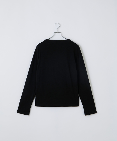 Loose/ルース(ルース)の「アソートUネックサーマルロンT(Tシャツ/カットソー・メンズ・グレー系/ブラック/オフホワイト/ワイン/杢グレー/ホワイト系・L/S/M)」の18枚目の写真