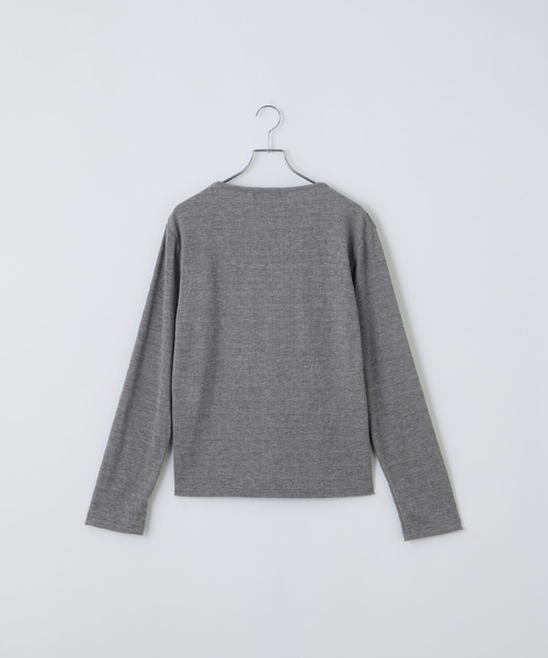 Loose/ルース(ルース)の「アソートUネックサーマルロンT(Tシャツ/カットソー・メンズ・グレー系/ブラック/オフホワイト/ワイン/杢グレー/ホワイト系・L/S/M)」の21枚目の写真