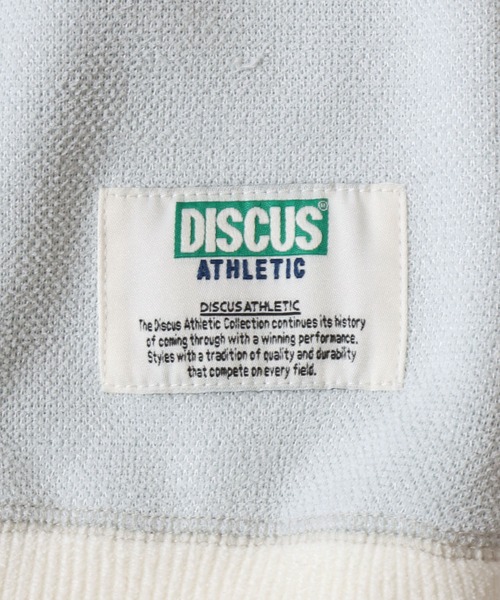 DISCUS(ディスカス)の「DISCUS/ディスカス オーバーサイズ インレイ編み 裏シャギー ボンディング 配色 ワンポイント刺繍 トレーナー スウェット レディース メンズ(スウェット・レディース・ブラック/ブルー/ブラウン/アイボリー/グレー・L/M)」の10枚目の写真