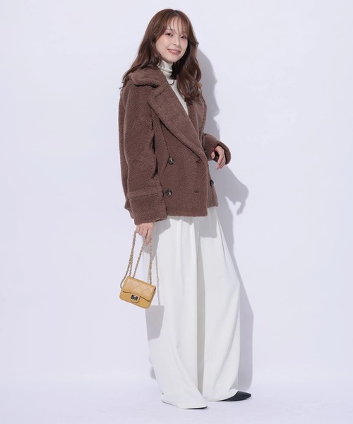 Mystrada（マイストラーダ）の「リラックスパンツ（その他パンツ・レディース・ブラック/オフホワイト/モカ・38/36）」の19枚目の写真