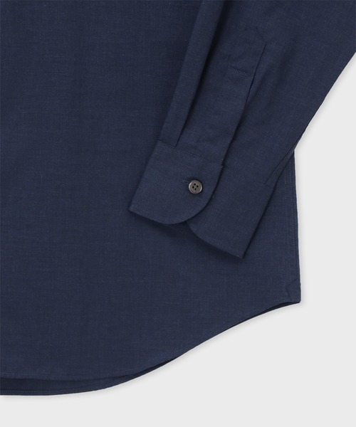 Paul Smith（ポールスミス）の「ソリッド レギュラーカラー ドレスシャツ / 263262 MD800PN（ビジネスシャツ・メンズ・ネイビー・X-LARGE/LARGE/MEDIUM/SMALL）」の2枚目の写真