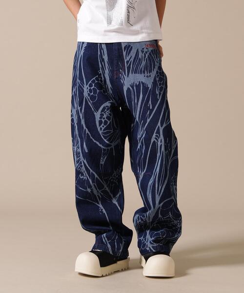 L.H.P(エルエイチピー)の「NoRemid/ノーリミッド/LHP別注Leather Pattern Denim Pants(デニムパンツ・レディース・ブラック/その他4・S/M/L)」の8枚目の写真