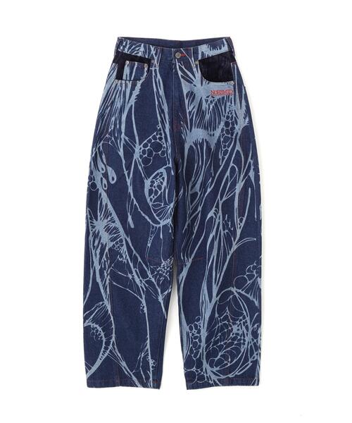 L.H.P(エルエイチピー)の「NoRemid/ノーリミッド/LHP別注Leather Pattern Denim Pants(デニムパンツ・レディース・ブラック/その他4・S/M/L)」の14枚目の写真