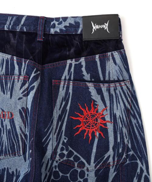 L.H.P(エルエイチピー)の「NoRemid/ノーリミッド/LHP別注Leather Pattern Denim Pants(デニムパンツ・レディース・ブラック/その他4・S/M/L)」の22枚目の写真