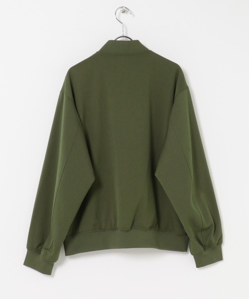 ITEMS URBANRESEARCH(アイテムズ アーバンリサーチ)の「TRストレッチ MA-1 ブルゾン(ブルゾン・メンズ・ブラック/オリーブ/チャコールグレー・MEDIUM/LARGE)」の8枚目の写真