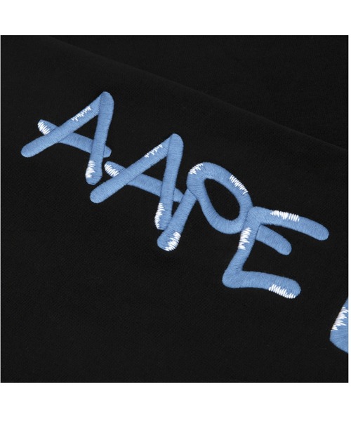 AAPE BY A BATHING APE（エーエイプバイアベイシングエイプ）の「AAPE BUTTON SWEAT HOODIE（パーカー・メンズ・ブラック/ライトピンク・LARGE/SMALL/X-LARGE/MEDIUM）」の5枚目の写真