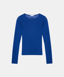 WOOL LINE Tシャツ ブルー