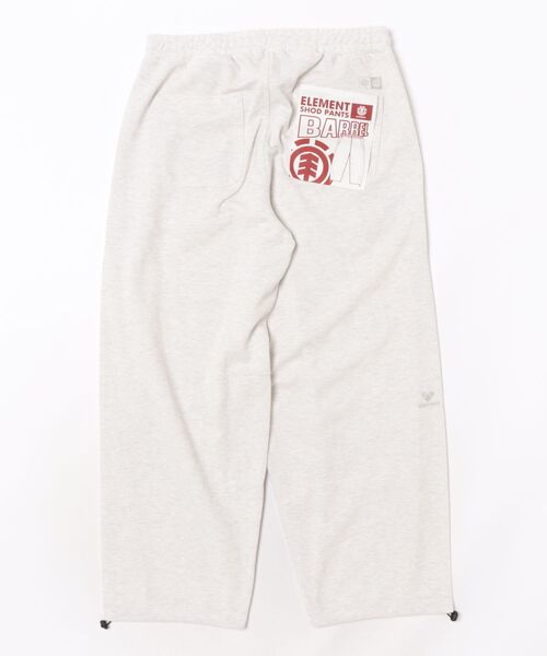 ELEMENT(エレメント)の「ELEMENT メンズ W KNIT BARELL PANTS セットアップボトムス 【2026年秋冬モデル】(セットアップ・メンズ・ブラック/グレー/ホワイト系その他・MEDIUM/LARGE/X-LARGE)」の4枚目の写真