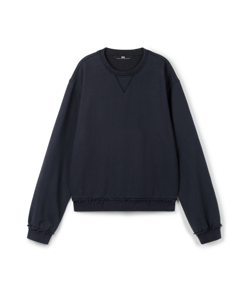 ERA(エラ)の「ユニセックス ERA ローエッジ スウェットシャツ - ネイビー(スウェット・レディース・その他・SMALL/MEDIUM/LARGE)」の13枚目の写真