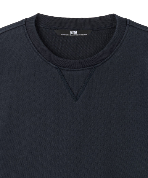 ERA(エラ)の「ユニセックス ERA ローエッジ スウェットシャツ - ネイビー(スウェット・レディース・その他・SMALL/MEDIUM/LARGE)」の15枚目の写真