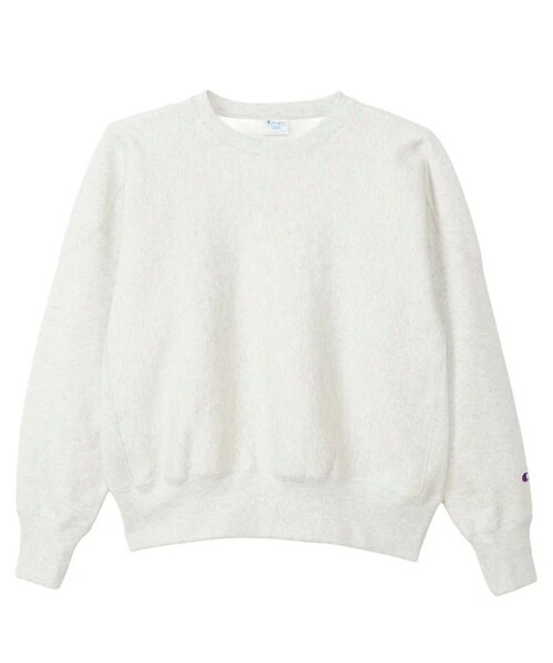 Champion(チャンピオン)の「【Champion】REVERSE WEAVE CREW NECK SWEATSHIRT(スウェット・メンズ・ライトグレー/ブラック・L/M)」の1枚目の写真