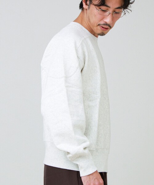 Champion(チャンピオン)の「【Champion】REVERSE WEAVE CREW NECK SWEATSHIRT(スウェット・メンズ・ライトグレー/ブラック・L/M)」の8枚目の写真