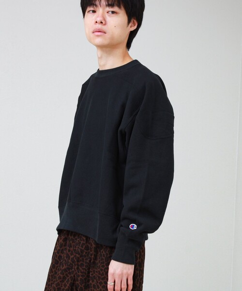 Champion(チャンピオン)の「【Champion】REVERSE WEAVE CREW NECK SWEATSHIRT(スウェット・メンズ・ライトグレー/ブラック・L/M)」の22枚目の写真