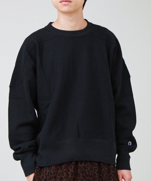 Champion(チャンピオン)の「【Champion】REVERSE WEAVE CREW NECK SWEATSHIRT(スウェット・メンズ・ライトグレー/ブラック・L/M)」の19枚目の写真