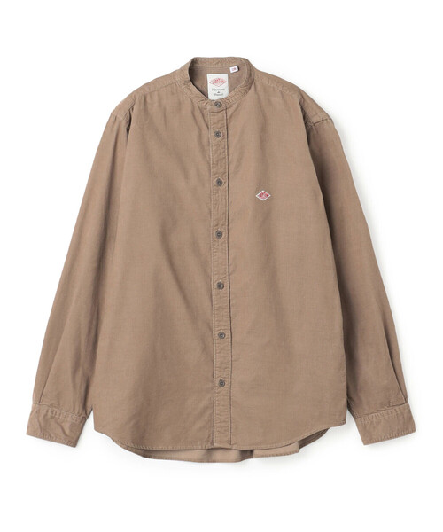 DANTON(ダントン)の「Men's Corduroy Band Collar Shirt(シャツ/ブラウス・メンズ・ベージュ/グレー/チャコール/オリーブ・44/42/38/40)」の10枚目の写真
