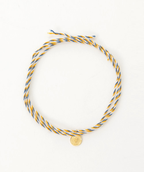 WARMTH（ワームス）の「warmth HAPPY BIRTHDAY ミサンガ1人用付き（ブレスレット・レディース・グリーン/レッド/ブルー/イエロー・FREE）」の3枚目の写真