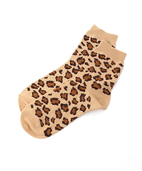 Wego ウィゴー の Wego アニマル柄ソックス ソックス 靴下 Wear