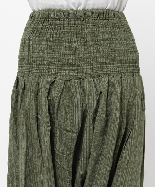 チチカカ（チチカカ）の「ストライプサルエルパンツ（その他パンツ