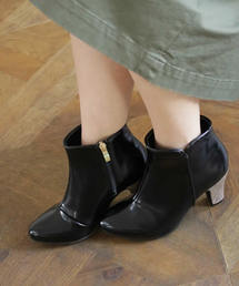 SESTO | シンプルすっきりシルエットのショートブーツ(ブーツ)