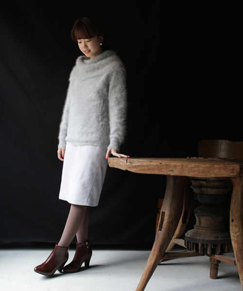 SESTO（セスト）の「シンプルすっきりシルエットのショートブーツ（ブーツ・レディース・ブラック/ブラック系その他2/ブラック系その他/ブラック系その他3/ダークブラウン/グレー/ベージュ系その他/ベージュ系その他2・LL/3L/L/M/S）」の12枚目の写真